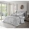 Grace Living Abella 8 Pc Comforter Set -Crinkle Velvet Soft and Shiny